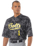 A4 Two-Button Camo Baseball Jersey (N3263)